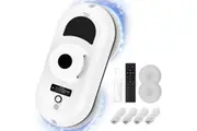 Advwin Window Cleaner Robot, 2800 Pa Smart Window Vacuum Cleaner, White
