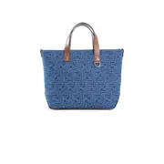 [FENDI] FENDI MAN BLUE TOTE BAGS Blue
