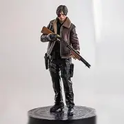 Official Goods/Resident Evil Leon·S·Kennedy Zombie Hunter Second Generation Leather Clothed Man Figure Game Character Anime Model Collectible Statues Toy