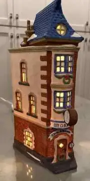 department 56 Christmas in the City BRAND NEW City Clockworks