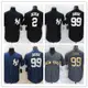 現貨速發！MLB洋基隊棒球衣 Yankees #99 JUDGE  全明星黑色棒球服外貿 24MD