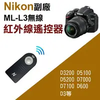 在飛比找樂天市場購物網優惠-【199超取免運】攝彩@尼康Nikon 副廠紅外線遙控器 同