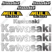 Fits Kawasaki Mule 3010 Decal Kit utility Vehicle - Aftermarket