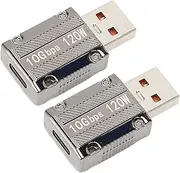 Denash USB3.0 to Type C Adapter, USB3.0 Male to Type C Female Adapter, Plug and Play Circuit 10Gbps 6A for Tablets, Denashmfatb0qu5e