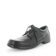 Wilde School Jesmy Girl's School Shoes - Black Smooth