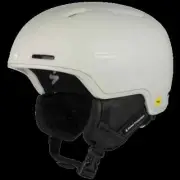 Sweet Protection Looper MIPS Snow Helmet, Matte Bronco White, Medium/Large