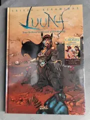 Crisse Keramidas Luuna Tome 3 Eo Mint + Stickers On Cello From