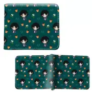 New Xiao Patterns GENSHIN IMPACT BiFold Wallet Credit Card Billfold
