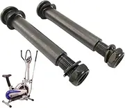 Elliptical Machine Bolts, 1 Pair Black Sturdy Elliptical Bolts, Sports Equipment Fastener, Indoor Bike Hardware Set for Women & Men Sports