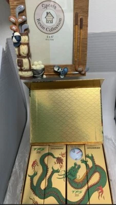2024 Taylormade TP5 Pix "Dragon" Golf Balls - 1 Dozen/12 balls with a free gift