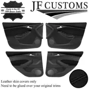 BLACK STITCH 4X DOOR TRIM + CAPPING COVERS FOR FORD FOCUS MK3 11-14 5DR JF1 (for: Ford)