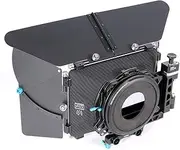 Fotga DSLR Swing-Away Matte Box Mattebox with 15mm Rod for Rail Rod Baseplate Rig Nikon D850 D750 Sony A9 A7III A7RIII A7SII A6000 A6300 A6500 Panasonic GH4 GH5 GH5s Canon EOS 5D 6D 7D Mark II III IV