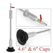 Air Pneumatic Auto Body Repair 2x Suction Cups Dent Puller w/ 5lbs Slide Hammer