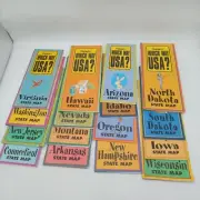 Highlights Which Way USA 16 State Maps Only Home Schooling Teaching