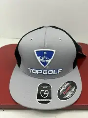 CapAmerica Gray Top Golf Logo Snapback Hat Mens Size L-XL New With Tags