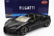 Bburago 2023 Bugatti W16 Mistral Black 1:18 BU11051-Bk