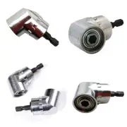 105°Angle 1/4" 6mm Extension Hex Drill Bit Screwdriver Socket Holder Adaptor S$i