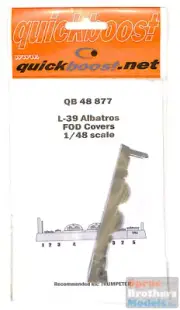 QBT48877 1:48 Quickboost L-39 Albatros FOD Covers (TRP kit)