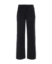 Moose Knuckles Malibu Logo Plaque Drawstring Pants Black