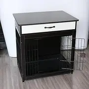 Heavy Duty Dog Cage, Multi-Purpose Detachable Tray End Table, Dog House Furniture, Dog House Decoration, Pet House End Table(78cm)