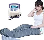 8 Cavity Lymphatic Drainage Leg Massager, Electric Air Compression Massager For Circulation Arm Leg Waist Wraps Foot Ankles Calf Massage Machine Pain Relax QiuShuiDr(G)