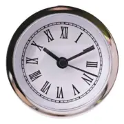 Elegant Quartzs Clock Insert with Roman Numerals for Unique Wall Clock Designs