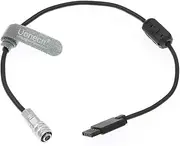 Uonecn BMPCC 4K Power Cable for Blackmagic Pocket Cinema Camera 4K to DJI Ronin S MX Stabilizer