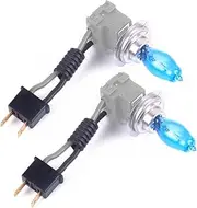 CHICAMPERA H7 Xenon Headlight Bulbs Hod Led 12v 5500k White Super Bright Weather Plug Play No Tools