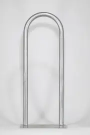 36" Aluminum Boat Grab Bar - Cooler Mount Yeti Engel rtic- Large Plate Base