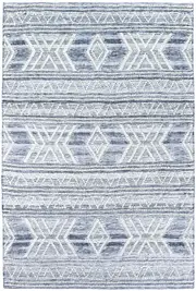 Denub Wool Silver Rug