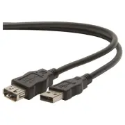 USB 2.0 Extension Cable Black 3m (10 ft.)