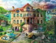 Ravensburger Cove Manor Echoes 2000 Piece Jigsaw Puzzle