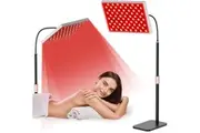 Red Light Therapy Lamp for Body,Infrared Light Therapy Panel with Stand,660nm Red Light & 850nm Near Infrared Light Therapy Device for Face & Body