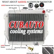 3-Row Aluminum Radiator For 1987-1999 88 Daihatsu Rocky F70 F75 F80 F85 2.8L MT (for: Daihatsu)