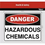 Fantastic Stickers Hazardous Chemicals Sign 25cm - B-FB25-HSD-HC