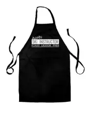 Apres Ski Instructor - Unisex Kids Apron - Skiing Skier Funny Ski-ing Sport