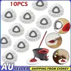 10Pcs FOR Vileda Easy Wring Mopping Microfibre Spin Mop Head Replacement Head AU