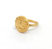 Adilah Sterling Silver Matt Finish Ring - Sterling Silver Jewellery in Australia