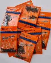 RB2/0 ROLLING BARREL SWIVELS ( 120 PCS) BS 85LB CLEARANCE STOCK