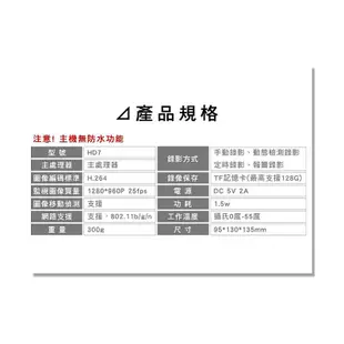 【放大鏡】全方位監視器 免主機/免拉線/wifi監視器/手機APP對話偵測錄影/960解析度/130萬畫數 附8G記憶卡