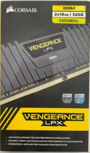 Corsair - CMK32GX4M2A2400C14 - Vengeance LPX 32GB DDR4 SDRAM Memory Kit - 2 x 16