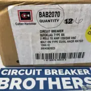 1 New Cutler Hammer ￼BAB2070 70 Amp 240V 2 Pole Circuit Breaker-Warranty