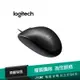 Logitech 羅技 M90 光學滑鼠 黑灰【JT3C】