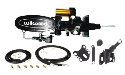 1954 Ford Car Hydraulic Truck Booster Master Conversion Kit w 1 1/8 Wilwood Hose (for: Ford)
