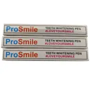 3 x ProSmile Teeth Whitening Pen