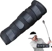 Golf Arm Training Brace - Beginner Golf Brace, Breathable Arm Golf Brace | Adjustable Straight Arm Golf Swing Trainer Correction Brace, Straight Arm Auxiliary Wrap Breathable Equipment for Beginner