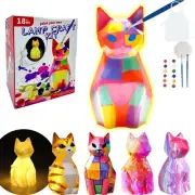 Cat Children DIY Painted Luminous White Film Hand Filled Birthday Children