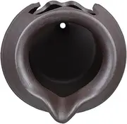 PAMINGONO Fountain Flowing Water Clay Pot Fountain Decor for Indoor Waterfall Jar for Indoor Living Room Decor Landscape Fountain Jar Pot Fountain Courtyard Waterfall Jar Brown Ceramics