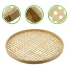 Dim Sum Bamboo Products Food Tray Bamboo Sieve Storage Basket Dustpan