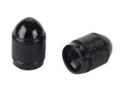 Sunlite Hex Sport Valve Caps Valve Caps Sunlt Aly Sv Bk